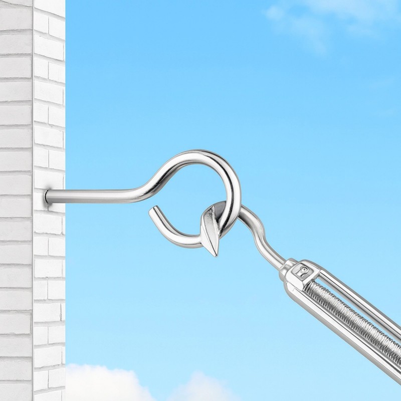 Κρίκος με μεταλλικό ούπα INOX