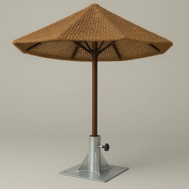 Βάση Ομπρέλας Γαλβανισμένη 30x30 για ομπρέλα Κοκοφοίνικα