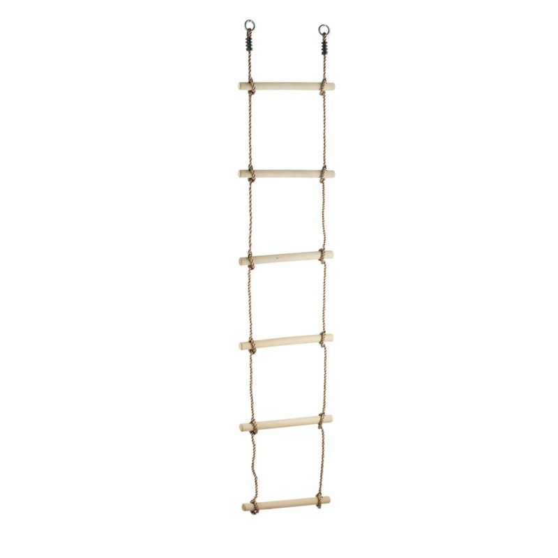 Παιδική Ξύλινη Ανεμόσκαλα 2,10μ - 6 Σκαλοπάτια