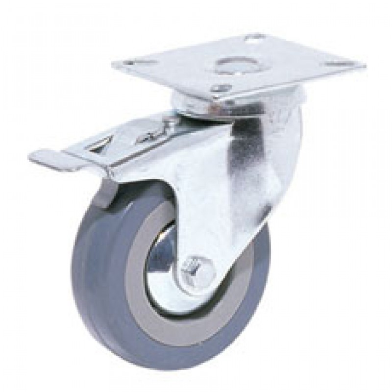 Ρόδα ενισχυμένη με φρένο Ø50mm 50mm