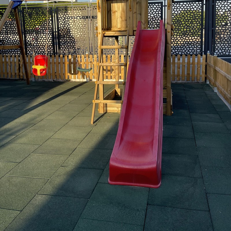 Δάπεδο ασφαλείας για παιδική χαρά Δάπεδο ασφαλείας πράσινο 50mm