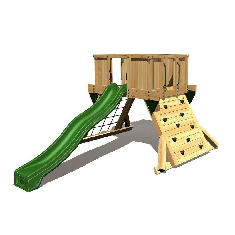 Ξύλινη παιδική χαρά | Q1 Πύργος παιδικής χαράς Q1