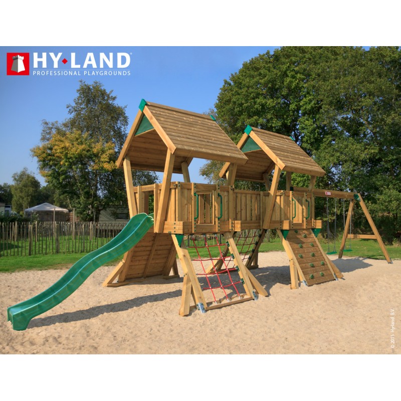 Ξύλινη παιδική χαρά | Q4S Με προέκταση