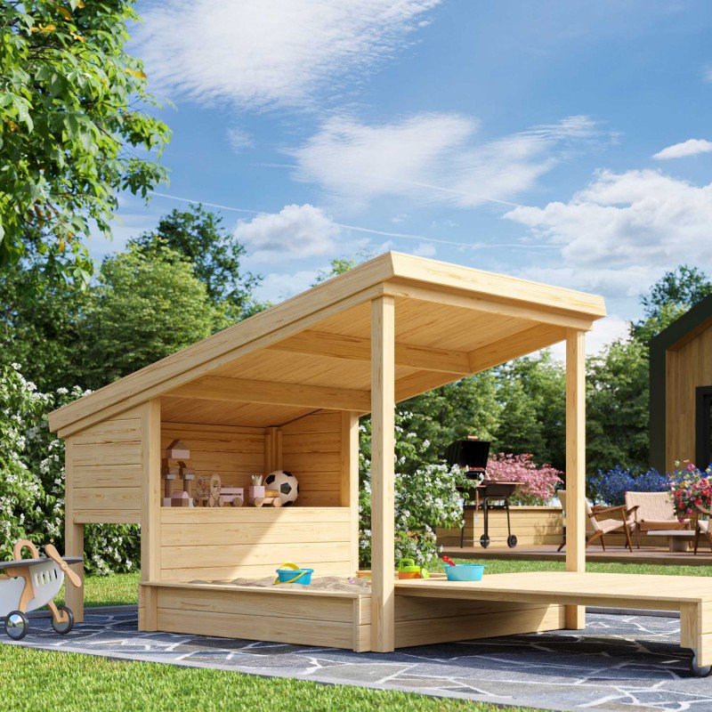 Ξύλινο παιδικό σπίτι | Pippi