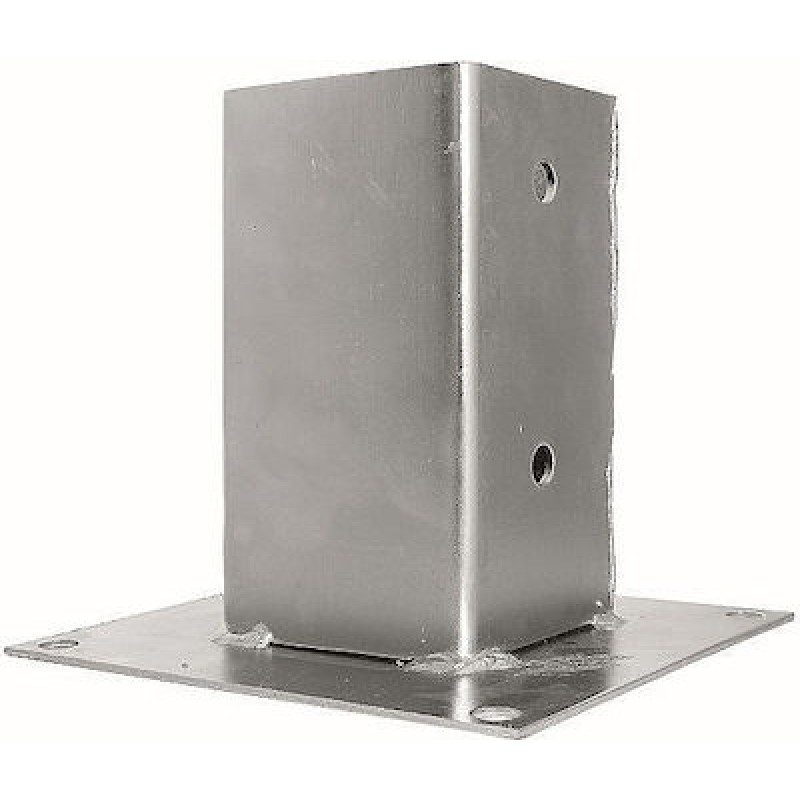 Bάση ξύλου βιδωτή INOX ΒΑΣΗ ΒΙΔΩΤΗ Νο 7 INOX