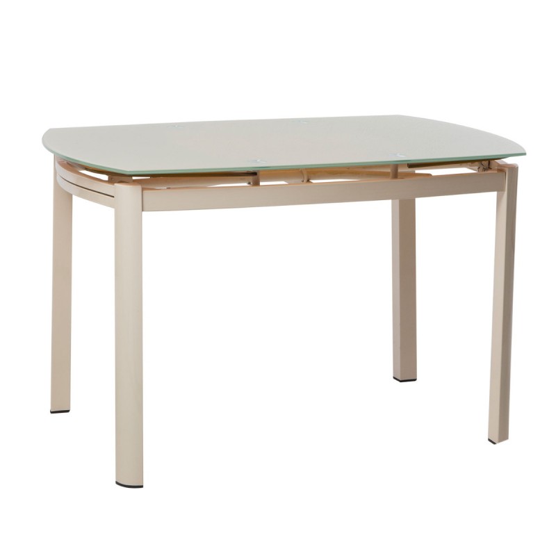 Τραπέζι Olympico Kρεμ 120(180) x 80 x 76, 100-020