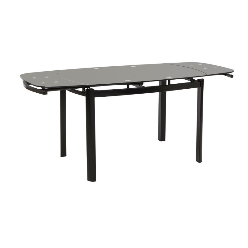 Τραπέζι Olympico Μαύρο 120(180) x 80 x 76, 100-021