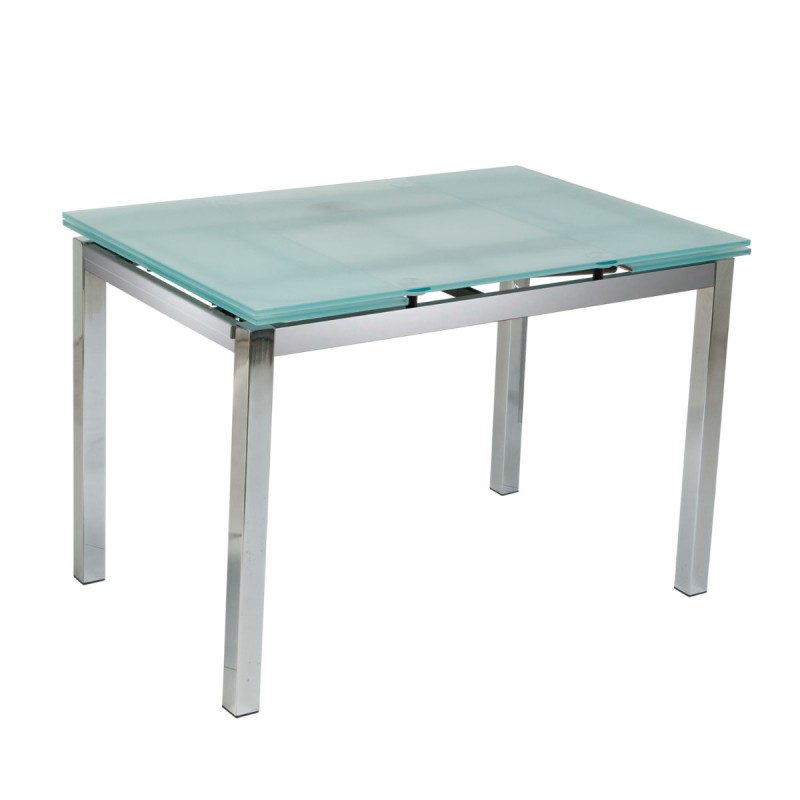 Τραπέζι Glamour Αμμοβολή 110(170) x 74 x 75, 100-027