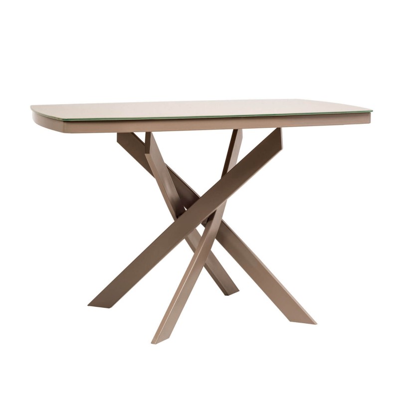 Τραπέζι Orion 120 Μόκα 120 x 75 x 75, 100-079