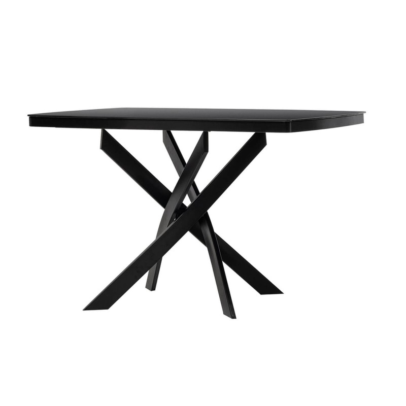 Τραπέζι Orion 120 Μαύρο 120 x 75 x 75, 100-080