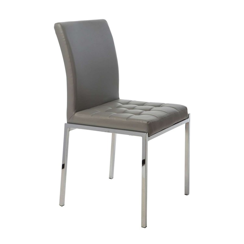 Καρέκλα Erietta Γκρι 44 x 43 x 93, 300-077