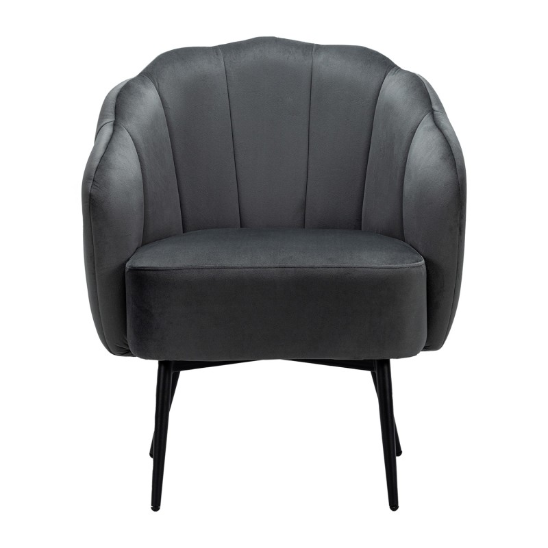 Πολυθρόνα Vela Γκρι 67 x 60 x 78, 300-324