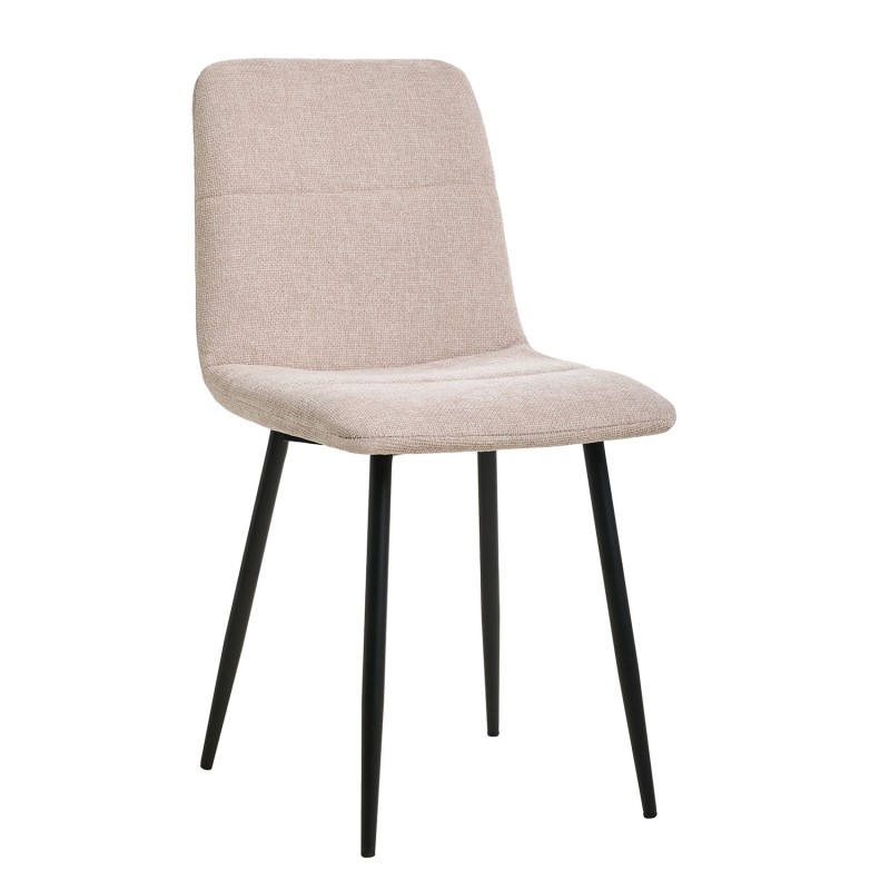 Καρέκλα Paolina μπεζ 42 x 53 x 87, 300-408