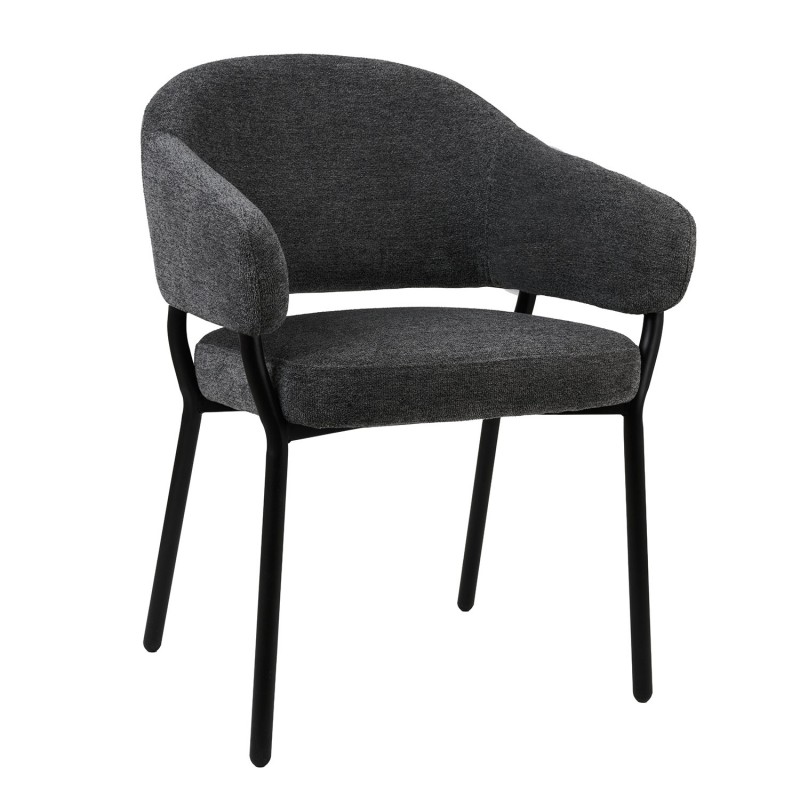 Πολυθρόνα Noel γκρι 59 x 60 x 81, 300-411