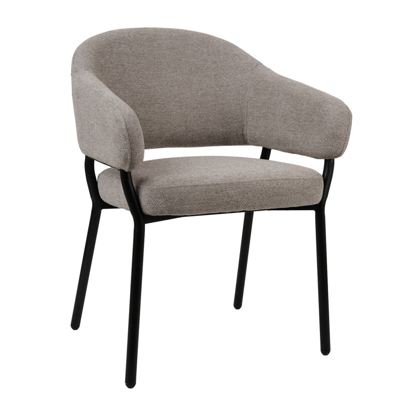 Πολυθρόνα Noel γκρεζ 59 x 60 x 81, 300-412