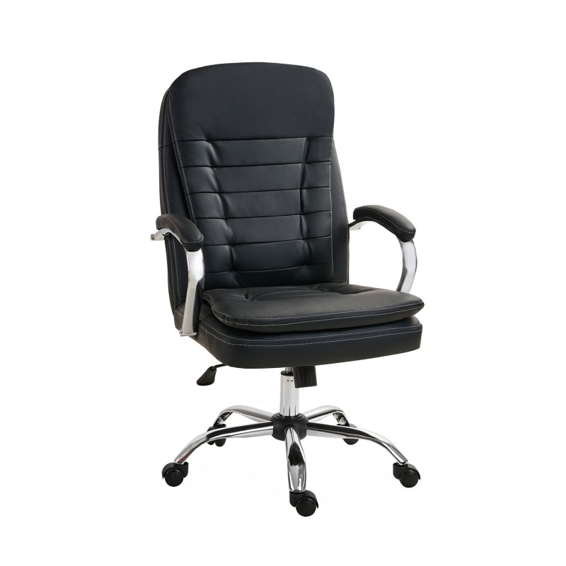 Kαρέκλα γραφείου Adelina μαυρο 65 x 62 x 105-115, 500-085