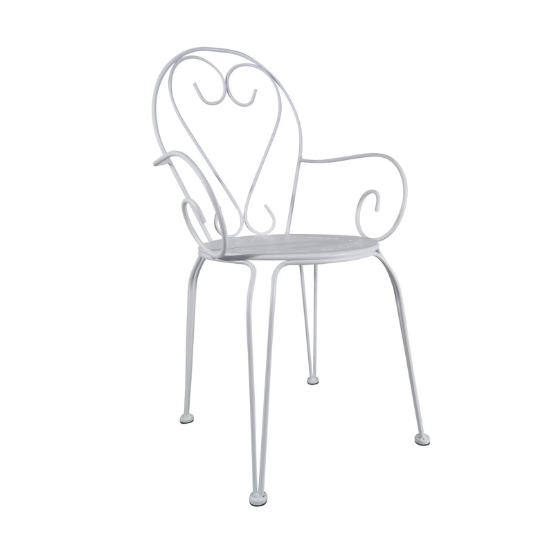 Πολυθρόνα Paris Λευκό 51.5 x 52 x 91.5, 700-027