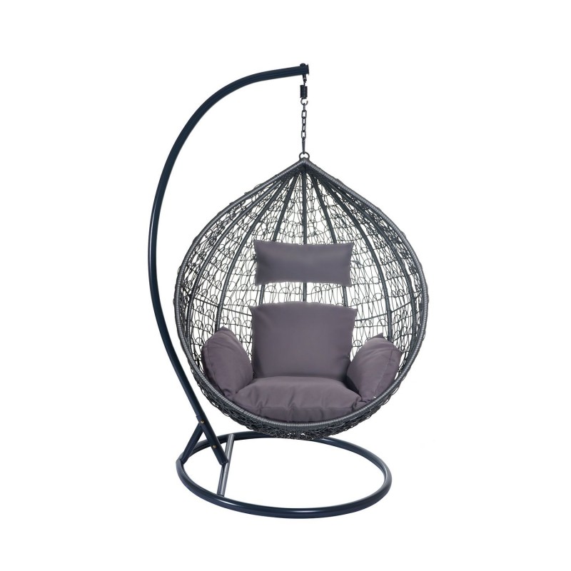 Κούνια-Φωλιά Olivia Dark Grey Φ105 x  x 200, 900-217