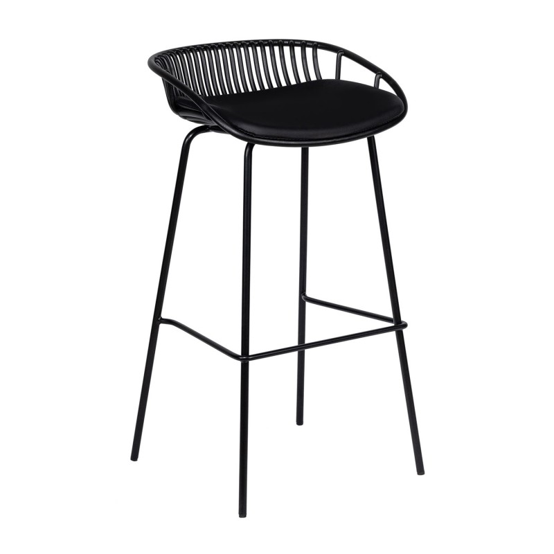 Σκαμπό Aperol Μαύρο 45 x 49 x 88, 900-250