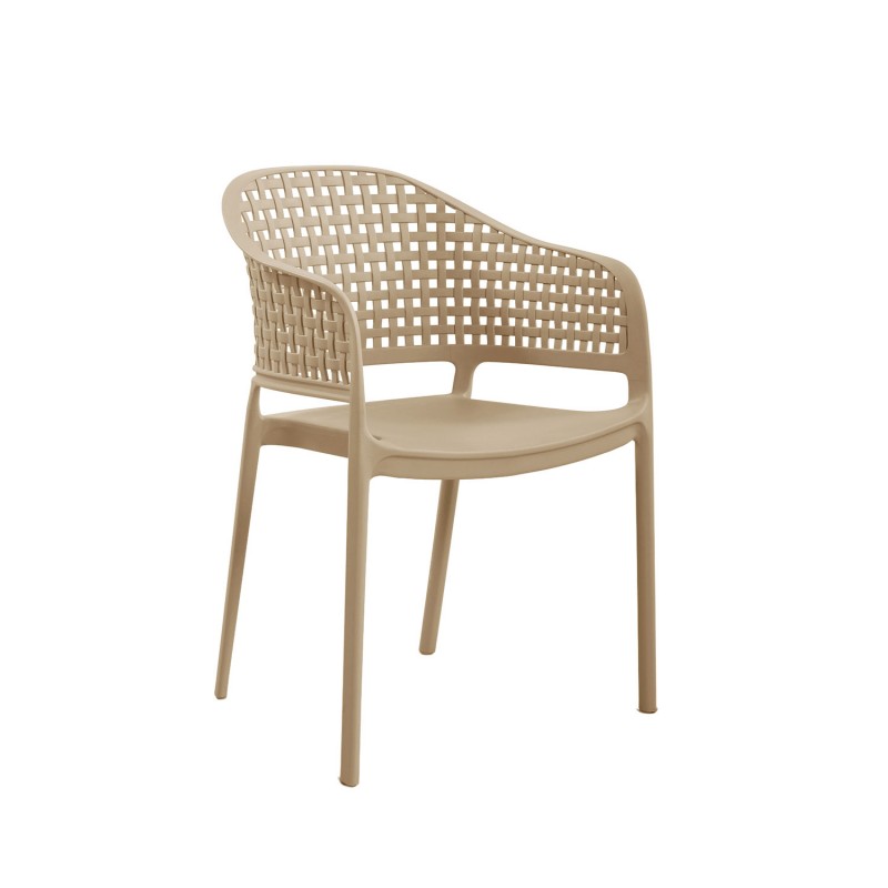 Πολυθρόνα CUBA μόκα 56 x 54 x 81, 900-337