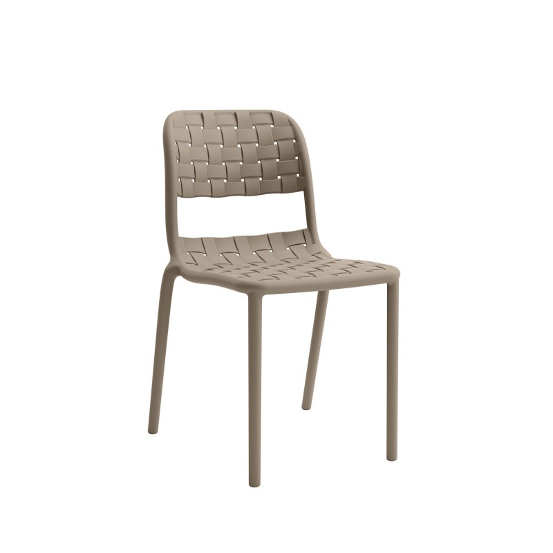 Καρέκλα Tonic-C μόκα 55 x 55 x 82, 900-350