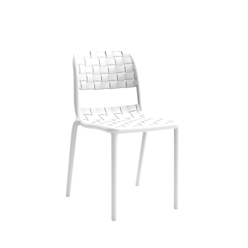 Καρέκλα Tonic-C λευκό 55 x 55 x 82, 900-352