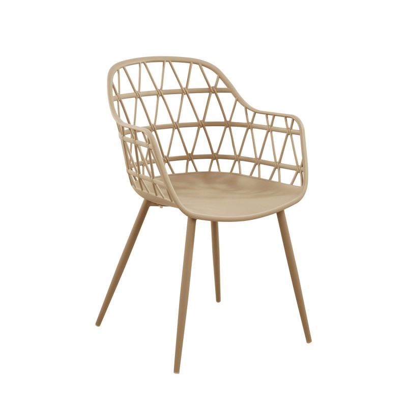 Καρέκλα NEON μόκα 56 x 56 x 85, 900-358