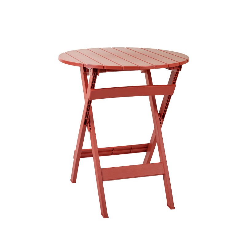 Τραπέζι Orbit κοραλί Φ62 x  x 80, 900-378