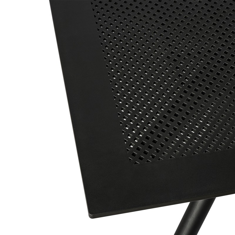 Τραπέζι Ocean μαύρο 70 x 70 x 75, 900-266