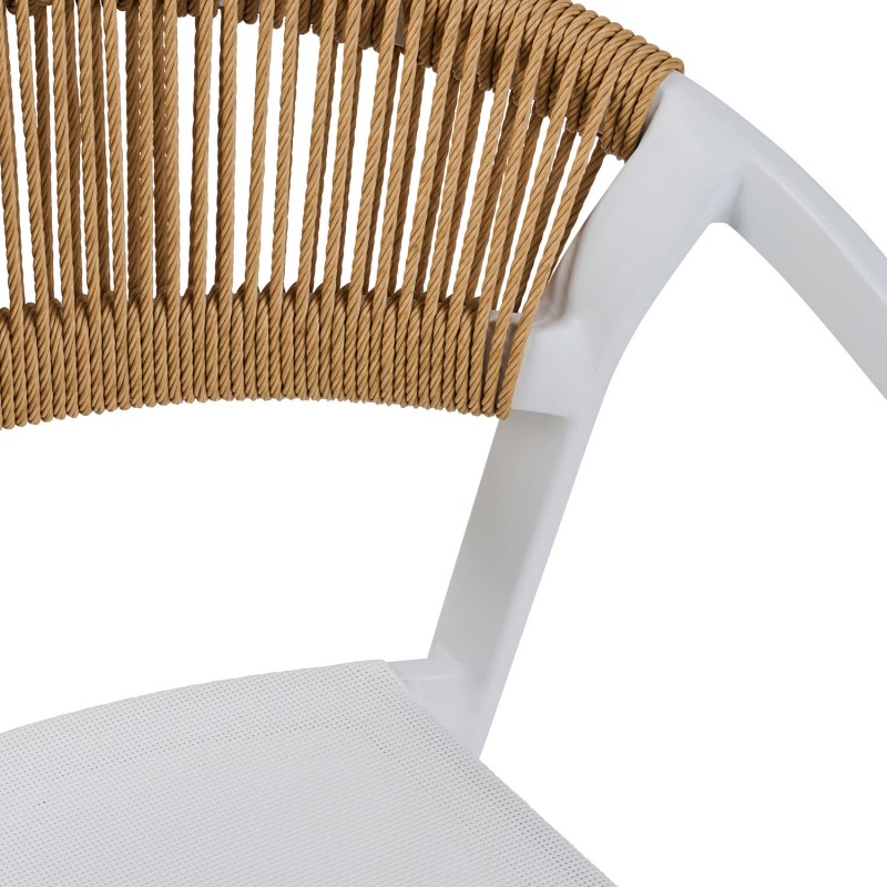 Πολυθρόνα CACTUS-TX φυσικό με λευκό σκελετό 57 x 64.5 x 76, 900-317