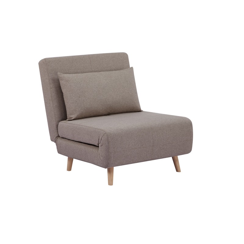 Πολυθρόνα - Κρεβάτι Scoop - 80 γκρεζ 80 x 91 x 84, 400-001