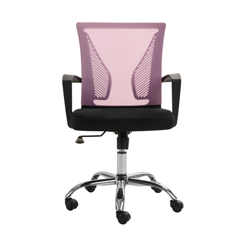 Kαρέκλα γραφείου Grace ροζ 57 x 58 x 93-102, 500-088