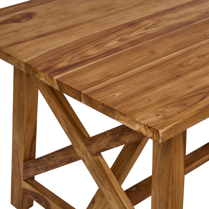 Τραπέζι Miliani-260 Φυσικό 260 x 100 x 79, 901-036