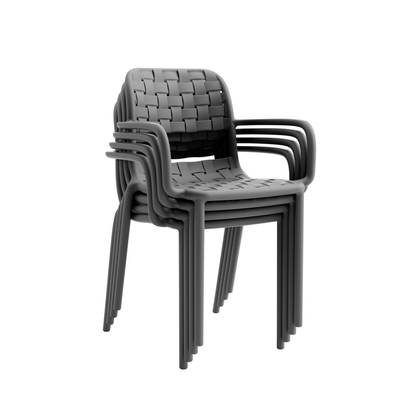 Πολυθρόνα Tonic γκρι 55 x 57 x 82, 900-347