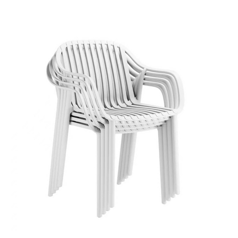 Καρέκλα Luaz λευκό 54 x 60 x 83, 900-354