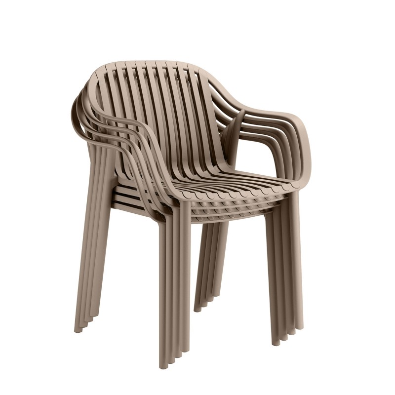 Καρέκλα Luaz μόκα 54 x 60 x 83, 900-355