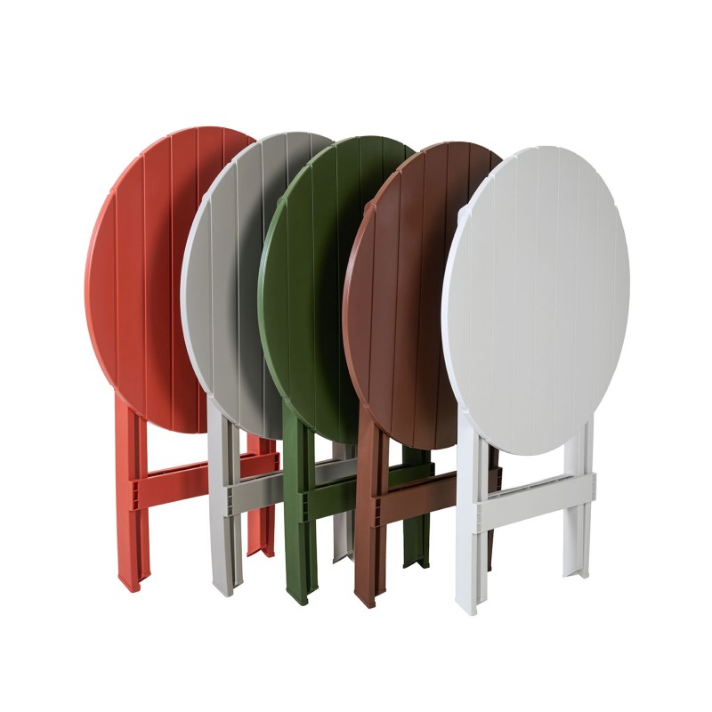 Τραπέζι Orbit κοραλί Φ62 x  x 80, 900-378