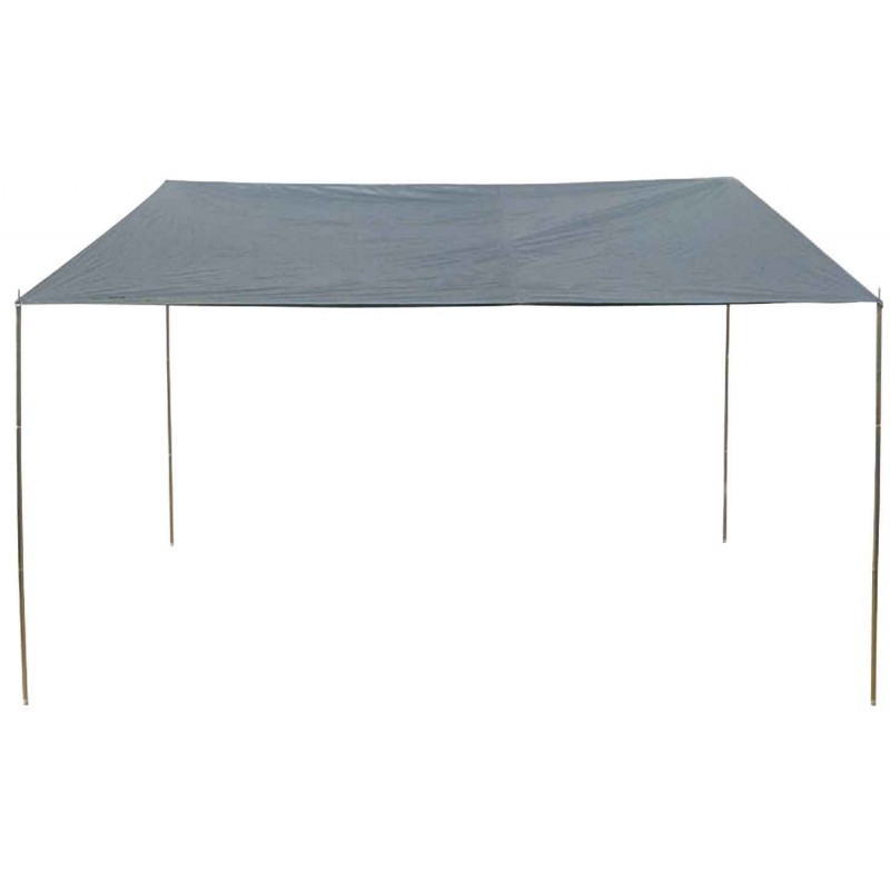 CAMPUS ΑΝΤΙΗΛΙΑΚΟ ΥΠΟΣΤΕΓΟ ΜΕ 4 ΜΕΤΑΛ.ΟΡΘΟΣΤΑΤΕΣ 180cm