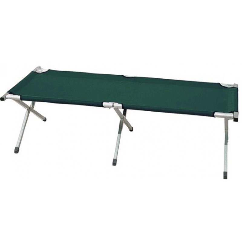 ΚΡΕΒΑΤΙ (ΡΑΝΤΖΟ)  ΠΡΑΣΙΝΟ ΠΤΥΣΣΟΜΕΝΟ  ΑΛΟΥΜΙΝΙΟΥ ΜΕ PVC ΥΦΑΣΜΑ/ΜΕΤΑΛ.ΠΟΔΙΑ