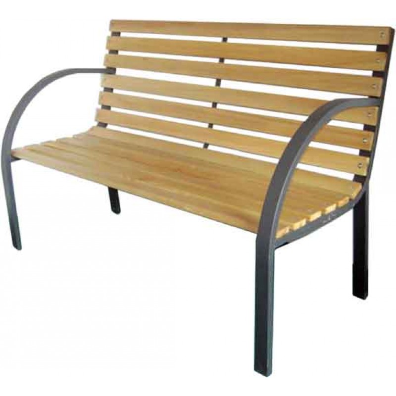 ΠΑΓΚΑΚΙ ΜΕΤΑΛΛΙΚΟ ΜΕ ΞΥΛΟ L120x62x38/82cm