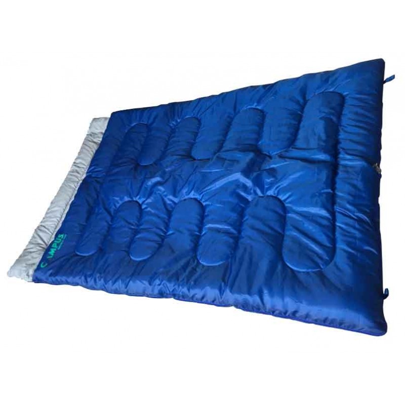 CAMPUS ΥΠΝΟΣΑΚΟΣ DOUBLE FUN ΔΙΠΛΟΣ ΜΠΛΕ  200/30x150cm