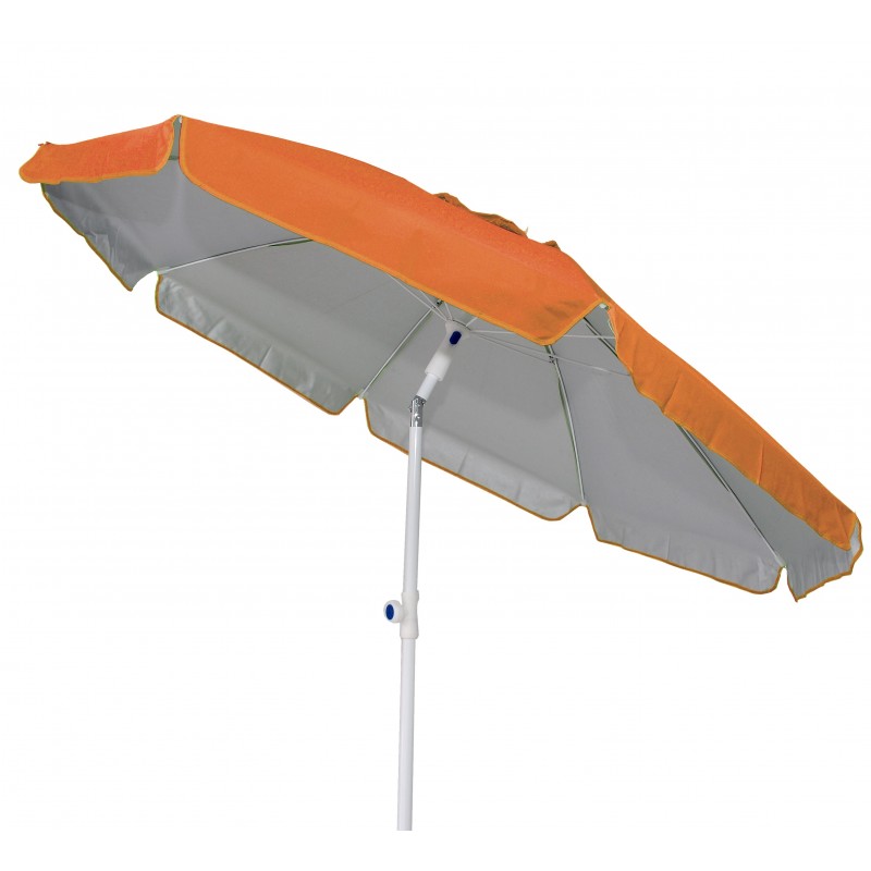 ΟΜΠΡΕΛΑ ΒΕΡΑΝΤΑΣ ΚΗΠΟΥ-ΘΑΛΑΣΣΗΣ ΠΟΡΤΟΚΑΛΙ ΜΕ ΑΣΗΜΙ ΕΣΩΤΕΡΙΚΗ ΕΠΙΣΤΡΩΣΗ 2m ΜΕΤΑΛΛΙΚΗ