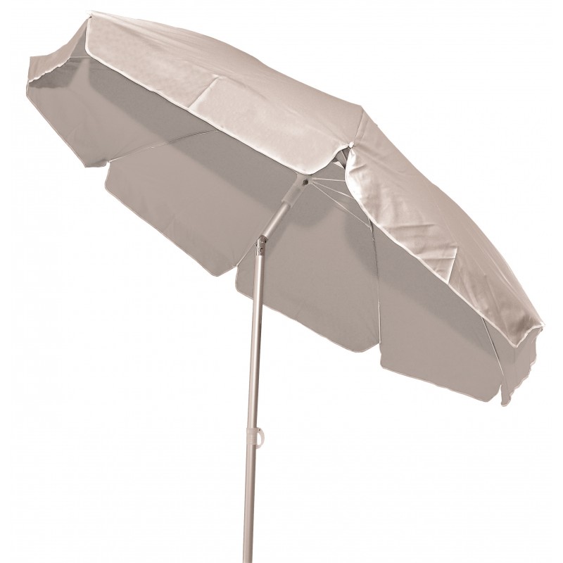 ΟΜΠΡΕΛΑ ΒΕΡΑΝΤΑΣ -ΚΗΠΟΥ-ΘΑΛΑΣΣΗΣ ΓΚΡΙ ΜΕ ΒΙΔΩΤΗ ΒΑΣΗ 2,2m ΑΛΟΥΜΙΝΙΟΥ