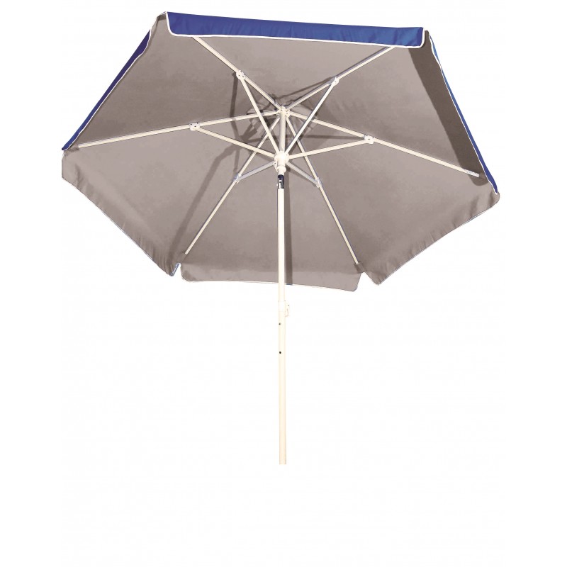 ΟΜΠΡΕΛΑ ΒΕΡΑΝΤΑΣ-ΚΗΠΟΥ-ΘΑΛΑΣΣΗΣ ΜΠΛΕ  ME ΕΣΩΤ.ΑΣΗΜΙ ΕΠΙΣΤΡΩΣΗ  ΜΕΤΑΛΛΙΚΗ  ΒΑΡΕΩΣ ΤΥΠΟΥ 2m