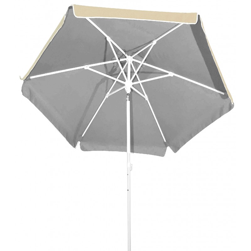 ΟΜΠΡΕΛΑ ΒΕΡΑΝΤΑΣ-ΚΗΠΟΥ-ΘΑΛΑΣΣΗΣ ΕΚΡΟΥ ME ΕΣΩΤ.ΑΣΗΜΙ ΕΠΙΣΤΡΩΣΗ  ΜΕΤΑΛΛΙΚΗ  ΒΑΡΕΩΣ ΤΥΠΟΥ 2m