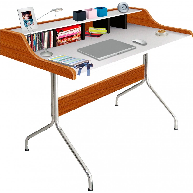 VELCO Pro Systems ΓΡΑΦΕΙΟ 16mm ΜΕΛΑΜΙΝΗ L96xW59xH74/92 εκ ΣΚΟΥΡΑ ΚΑΡΥΔΙΑ