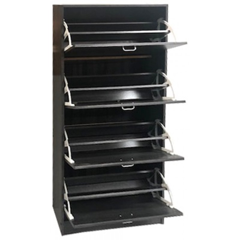 ΠΑΠΟΥΤΣΟΘΗΚΗ ΜΕ ΤΕΣΣΕΡΙΣ ΠΟΡΤΕΣ -ΑΕΡΙΖΟΜΕΝΗ ΠΛΑΤΗ 63x24x150 εκ  ΓΚΡΙ ΟΞΙΑ ΠΑΠΟΥΤΣΟΘΗΚΗ ΜΕ ΤΕΣΣΕΡΙΣ ΠΟΡΤΕΣ -ΑΕΡΙΖΟΜΕΝΗ ΠΛΑΤΗ 63x24x150 εκ  ΓΚΡΙ ΟΞΙΑ