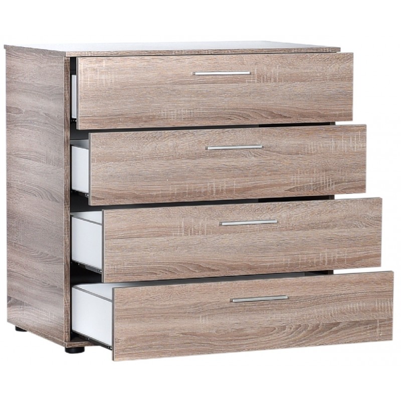 ΣΥΡΤΑΡΙΕΡΑ ΜΕ ΤΕΣΣΕΡΑ ΣΥΡΤΑΡΙΑ  73x44x96 εκ. LATTE