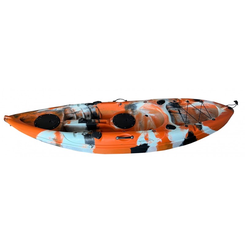 fortis ΚΑΥΑΚ JUNGLE ORANGE  ΜΟΝΟΘΕΣΙΟ L270xW80xD30cm