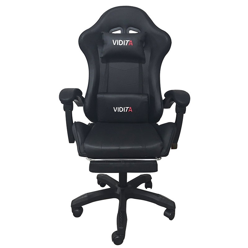 A6060 ΜΑΥΡΟ ΠΟΛΥΘΡΟΝΑ GAMING/ΜΕ ΥΠΟΠΟΔΙΟ